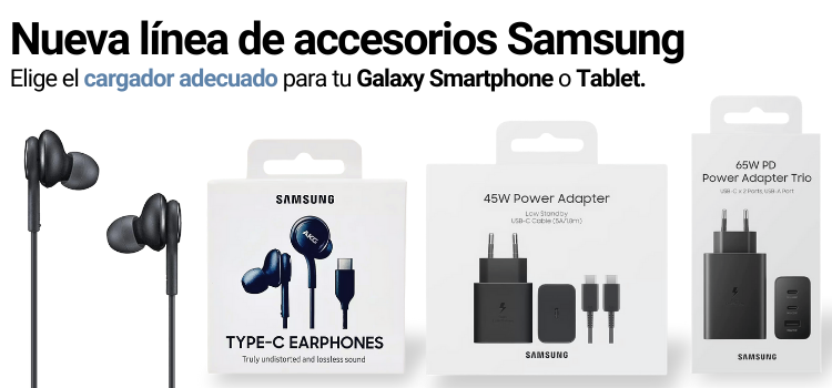 cargadores samsung